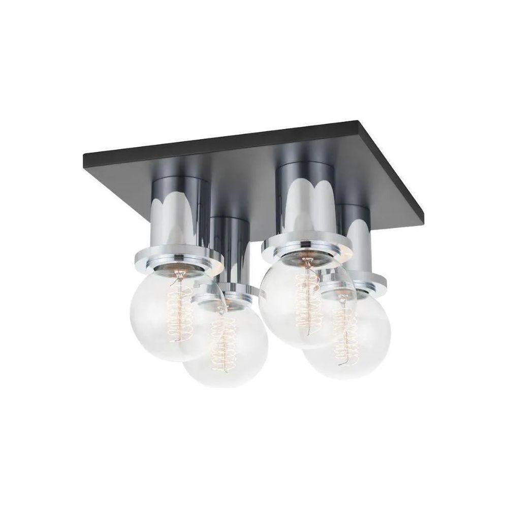 Mitzi - Brandi Flush Mount - H526504-PC/SBK - Canada Light Shop