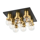 Mitzi - Brandi Flush Mount - H526509-AGB/SBK - Canada Light Shop