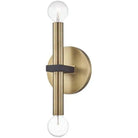 Mitzi - Colette Wall Sconce - H296102-AGB/BK - Canada Light Shop