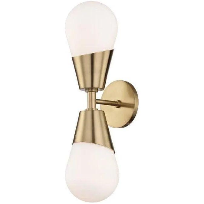 Mitzi - Cora Double Wall Sconce - H101102-AGB - Canada Light Shop