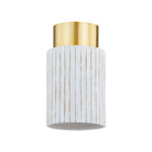 Mitzi - Corissa Flush Mount - H830501-AGB/CWB - Canada Light Shop