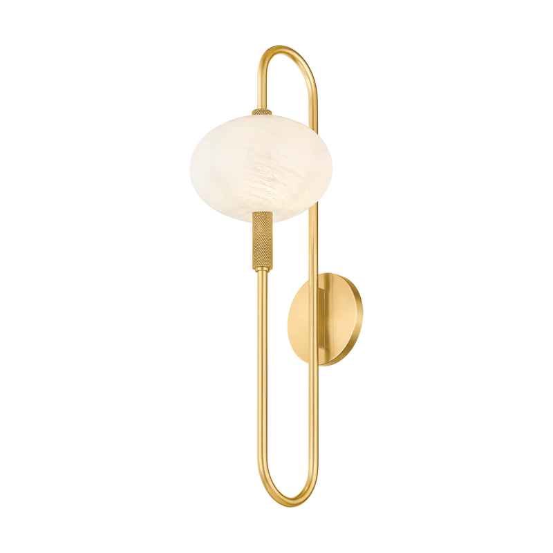 Mitzi - Delphine Wall Sconce - H896101-AGB - Canada Light Shop