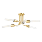 Mitzi - Donny Semi Flush Mount - H510606-AGB - Canada Light Shop