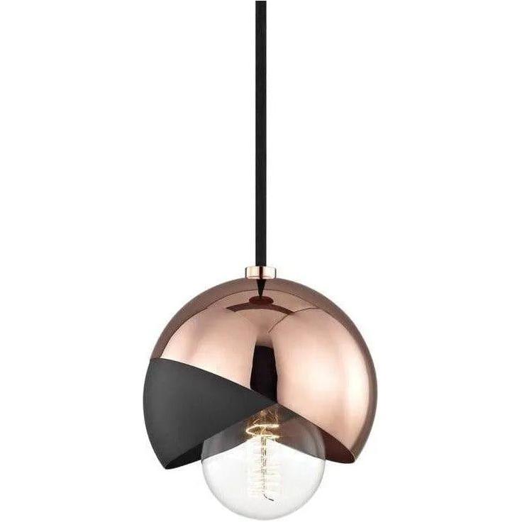 Mitzi - Emma Pendant - H168701-POC/BK - Canada Light Shop