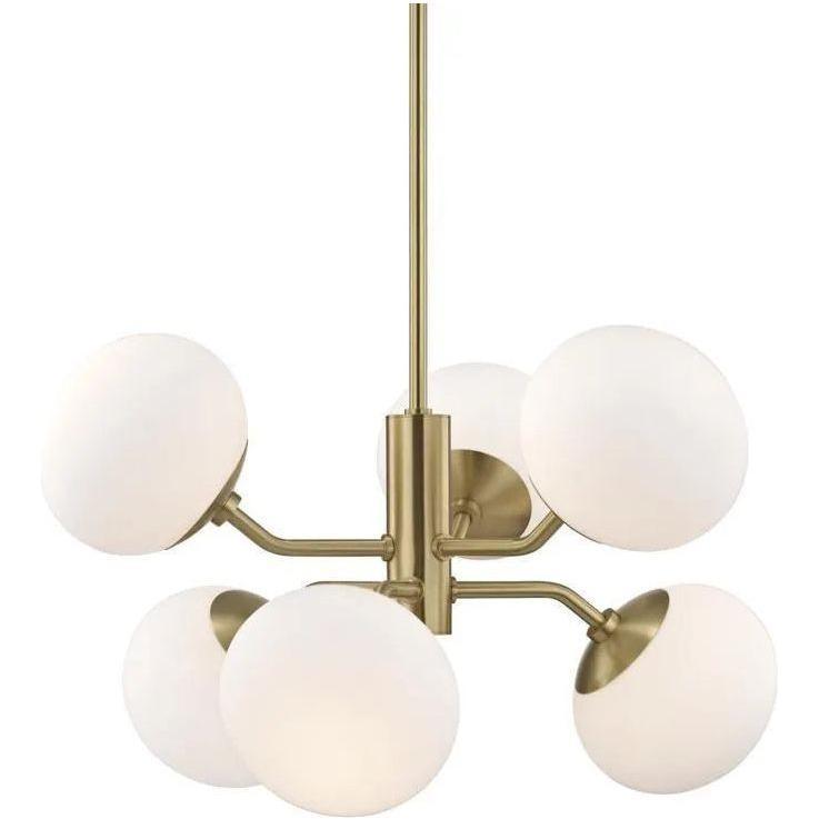 Mitzi - Estee Chandelier - H134806-AGB - Canada Light Shop