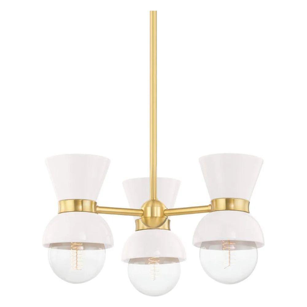 Mitzi - Gillian Semi Flush Mount - H469603-AGB/CCR - Canada Light Shop