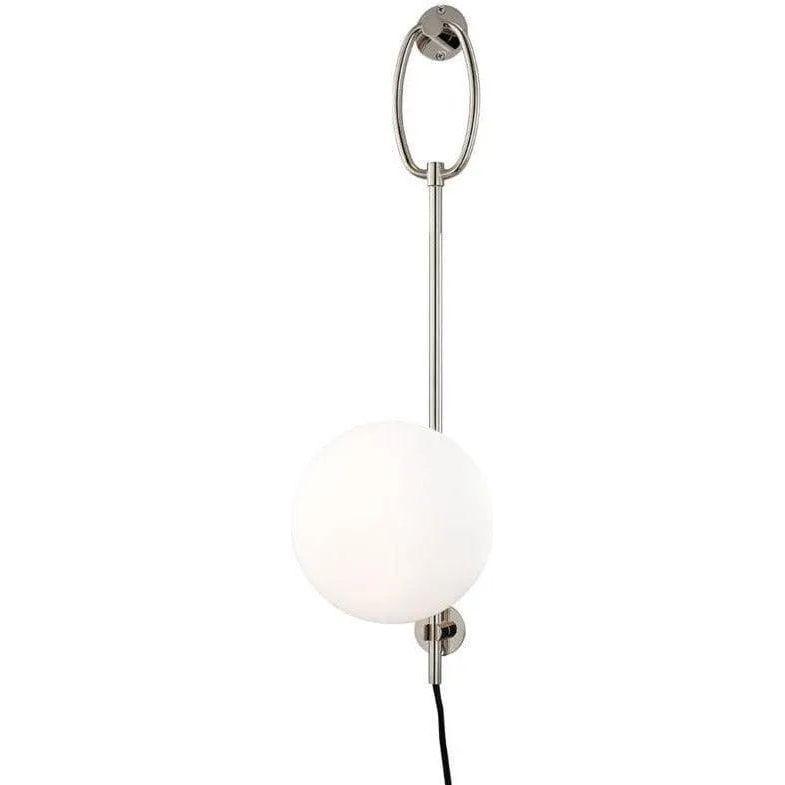 Mitzi - Gina Wall Sconce With Plug - HL290101-PN - Canada Light Shop