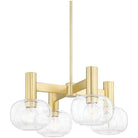 Mitzi - Harlow Chandelier - H403804-AGB - Canada Light Shop