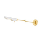 Mitzi - Harperrose Wall Sconce - H828101-AGB/SWH - Canada Light Shop