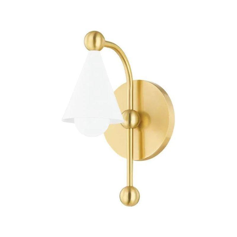 Mitzi - Hikari Wall Sconce - H681101-AGB/SWH - Canada Light Shop