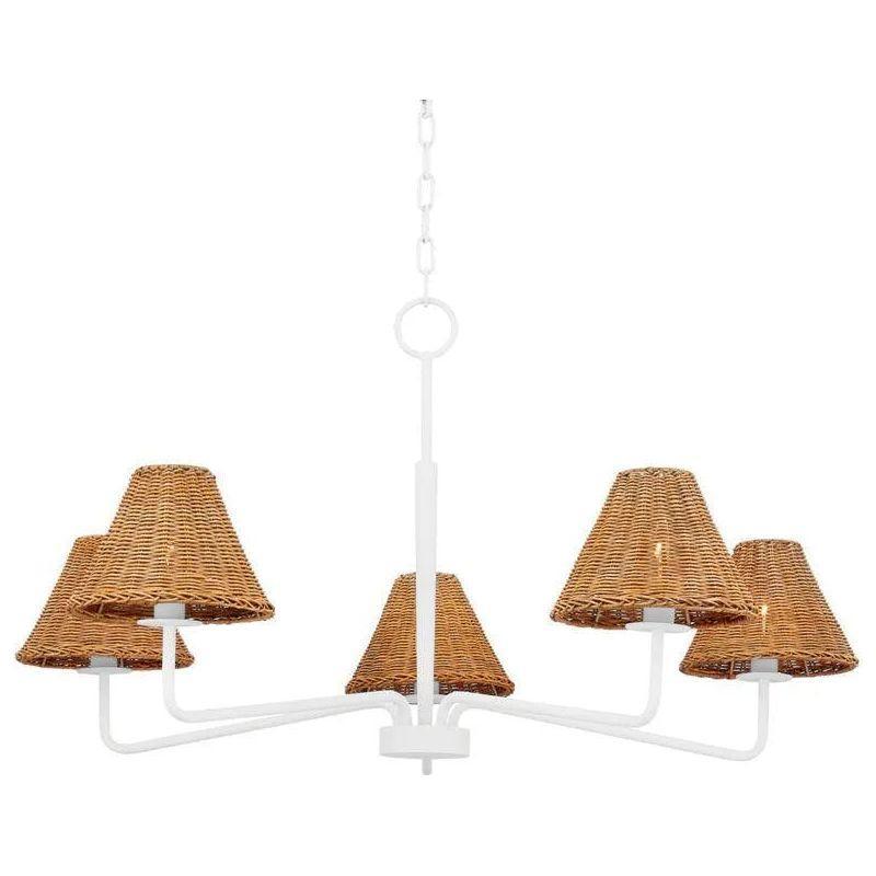 Mitzi - Issa Chandelier - H704805-TWH - Canada Light Shop