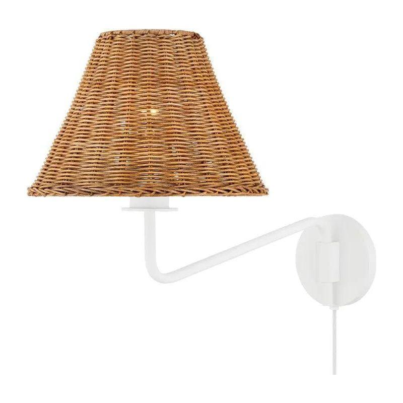 Mitzi - Issa Plug-In Wall Sconce - HL704201-TWH - Canada Light Shop