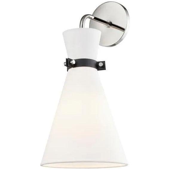 Mitzi - Julia Wall Sconce - H294101-PN/BK - Canada Light Shop