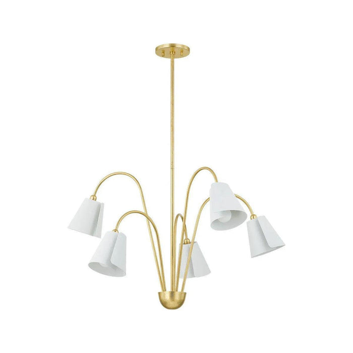 Mitzi - Lila Chandelier - H852805-GL/TWH - Canada Light Shop