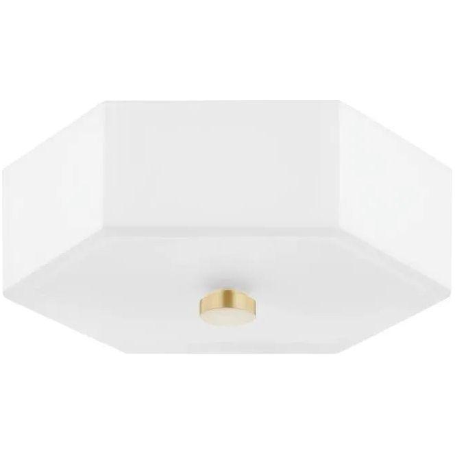 Mitzi - Lizzie Flush Mount - H462502-AGB/PN - Canada Light Shop