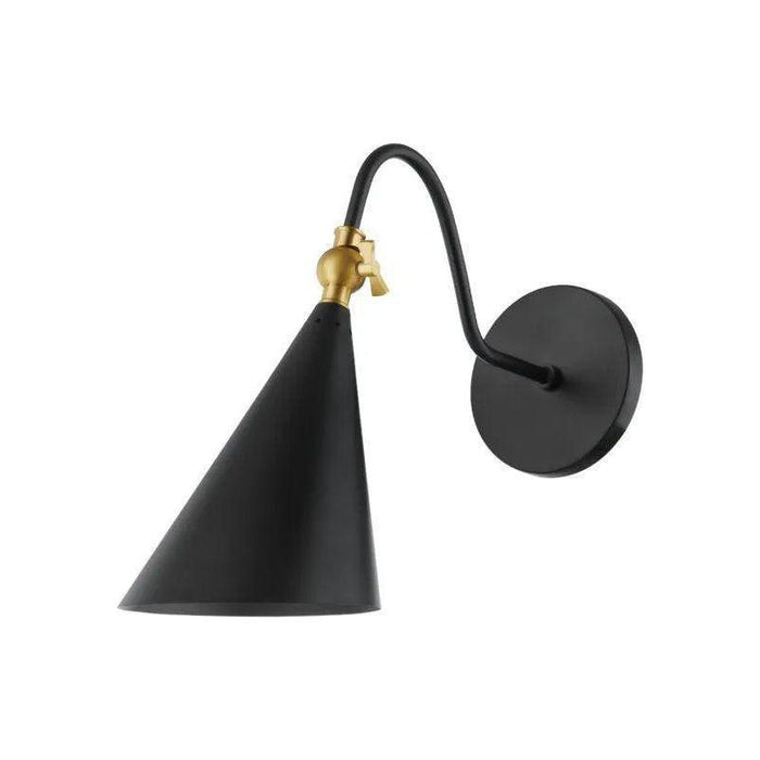 Mitzi - Lupe Wall Sconce - H285101-AGB/SBK - Canada Light Shop