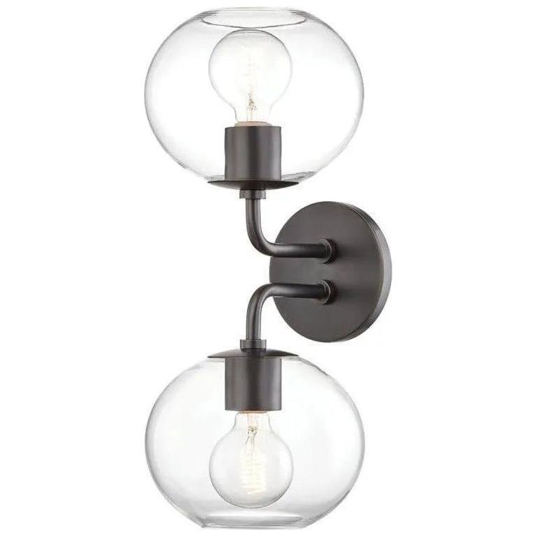 Mitzi - Margot Double Wall Sconce - H270102-OB - Canada Light Shop