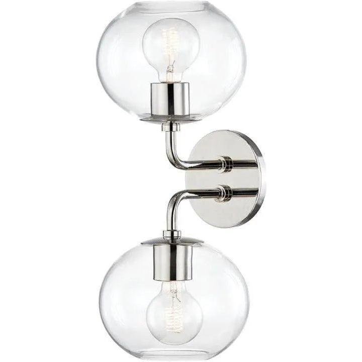 Mitzi - Margot Double Wall Sconce - H270102-PN - Canada Light Shop