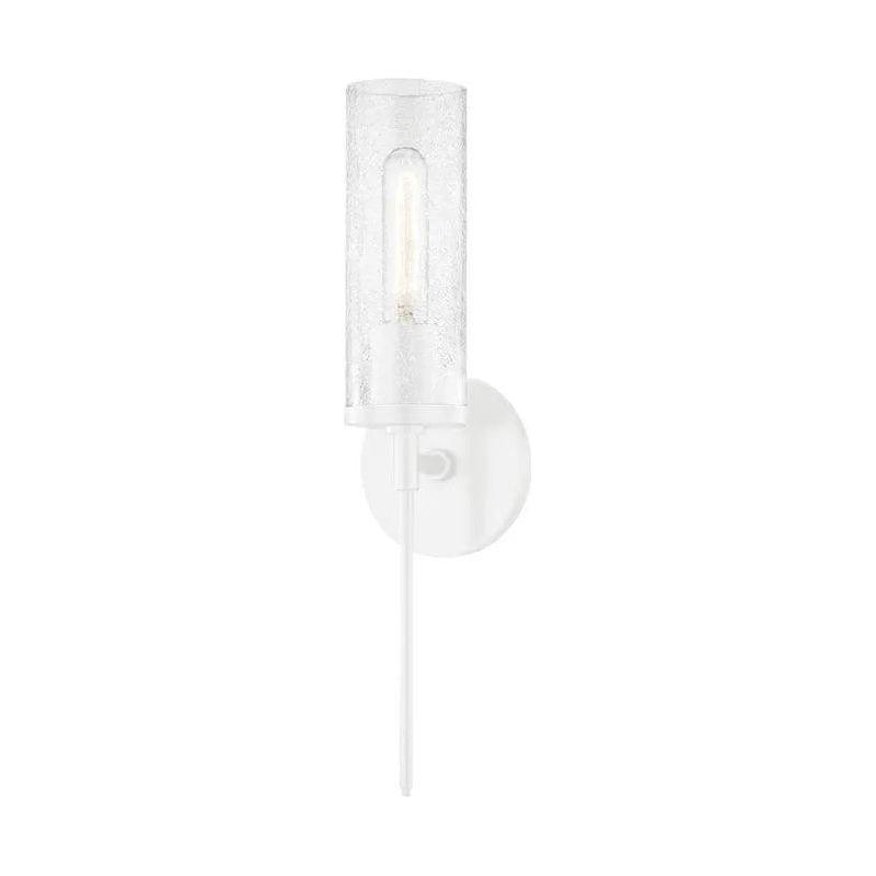 Mitzi - Olivia Crackle Wall Sconce - H220101-SWH - Canada Light Shop