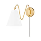 Mitzi - Onda Single Wall Sconce - HL699101-AGB - Canada Light Shop