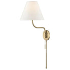 Mitzi - Patti Wall Sconce With Plug - HL240101-AGB - Canada Light Shop
