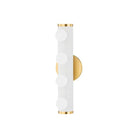 Mitzi - Penny Bath Bracket - H631304-AGB/TWH - Canada Light Shop