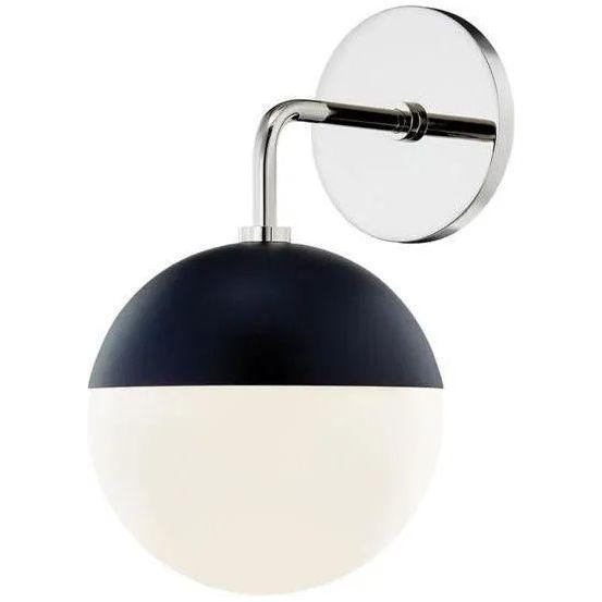 Mitzi - Renee Wall Sconce - H344101-PN/BK - Canada Light Shop