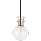 Mitzi - Riley Glass Pendant - H111701G-AGB - Canada Light Shop
