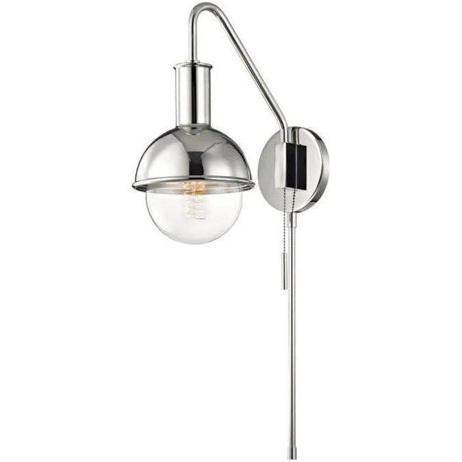 Mitzi - Riley Plug-In Wall Sconce - HL111101-PN - Canada Light Shop