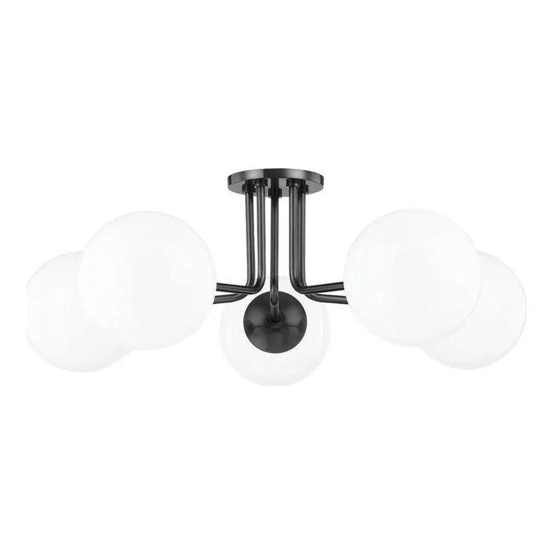 Mitzi - Stella 5-Light Semi Flush Mount - H105605-OB - Canada Light Shop