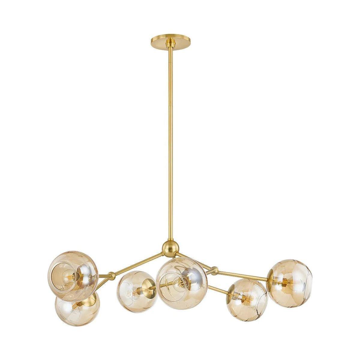 Mitzi - Trixie Chandelier - H861806-AGB - Canada Light Shop