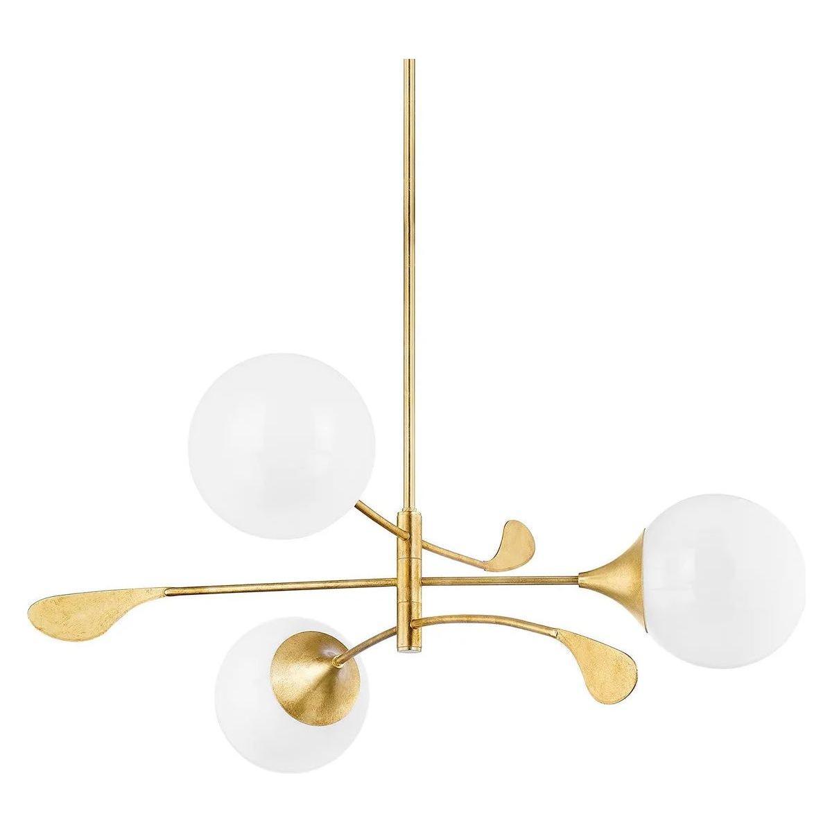 Mitzi - Victoria Chandelier - H812803-VGL - Canada Light Shop