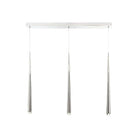 Modern Forms - Cascade LED Crystal Linear Pendant, 3-Light - PD-41703L-PN - Canada Light Shop