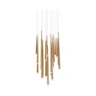 Modern Forms - Cascade LED Crystal Multi-Light Pendant, 21-Light - PD-41721R-AB - Canada Light Shop