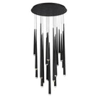 Modern Forms - Cascade LED Crystal Multi-Light Pendant, 21-Light - PD-41721R-BK - Canada Light Shop