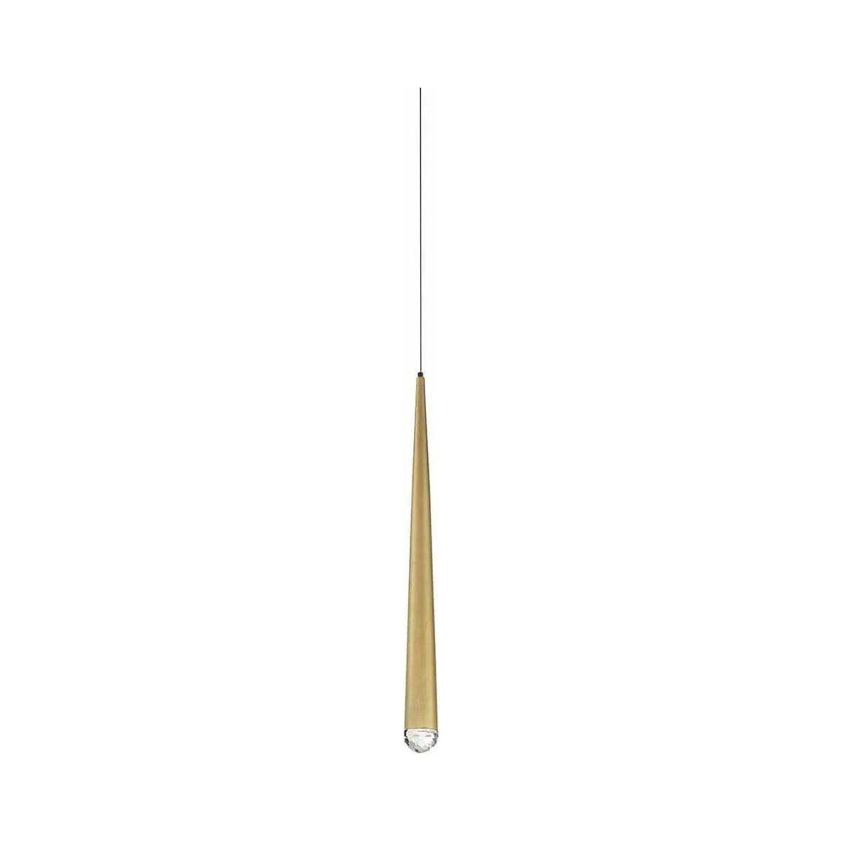 Modern Forms - Cascade LED Crystal Pendant - PD-41719-AB - Canada Light Shop