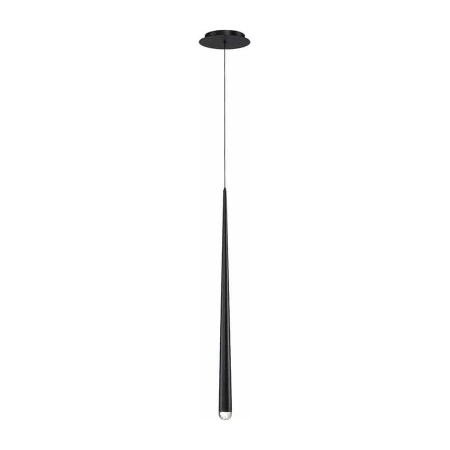 Modern Forms - Cascade LED Crystal Pendant - PD-41728-BK - Canada Light Shop
