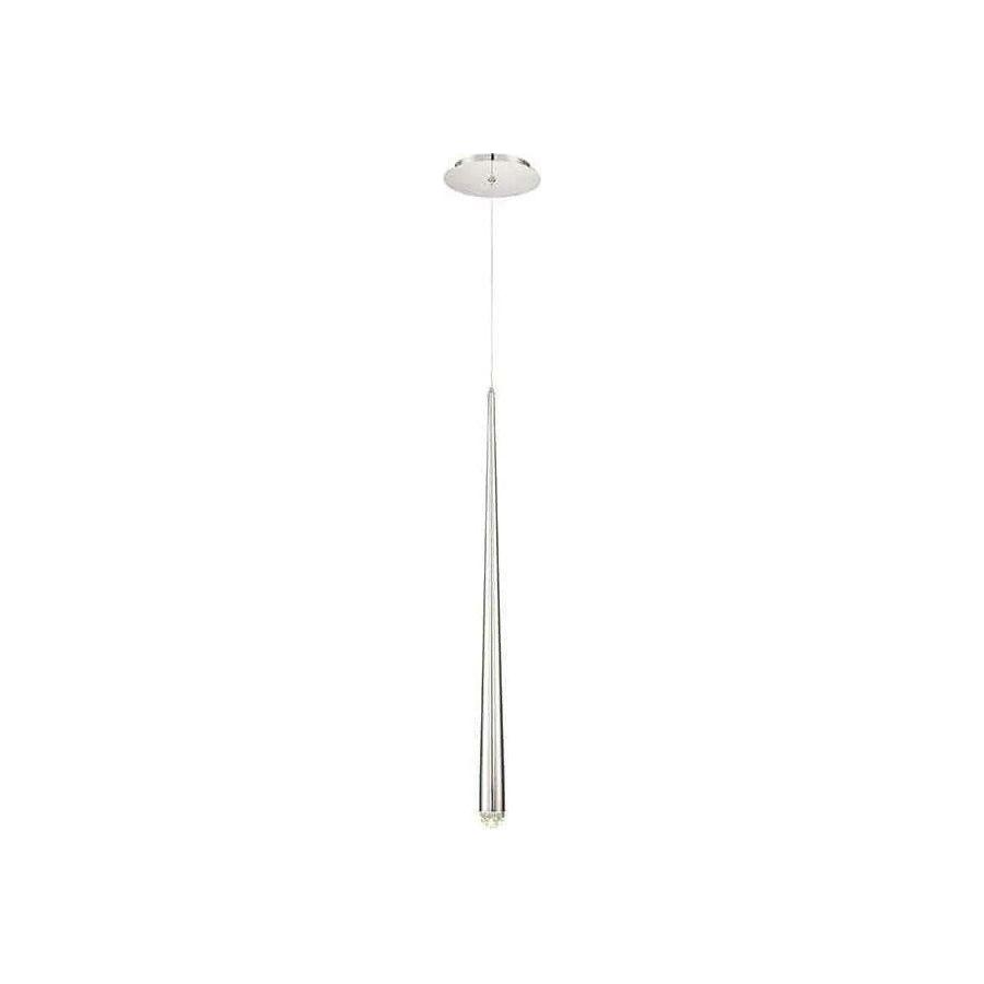 Modern Forms - Cascade LED Crystal Pendant - PD-41728-PN - Canada Light Shop