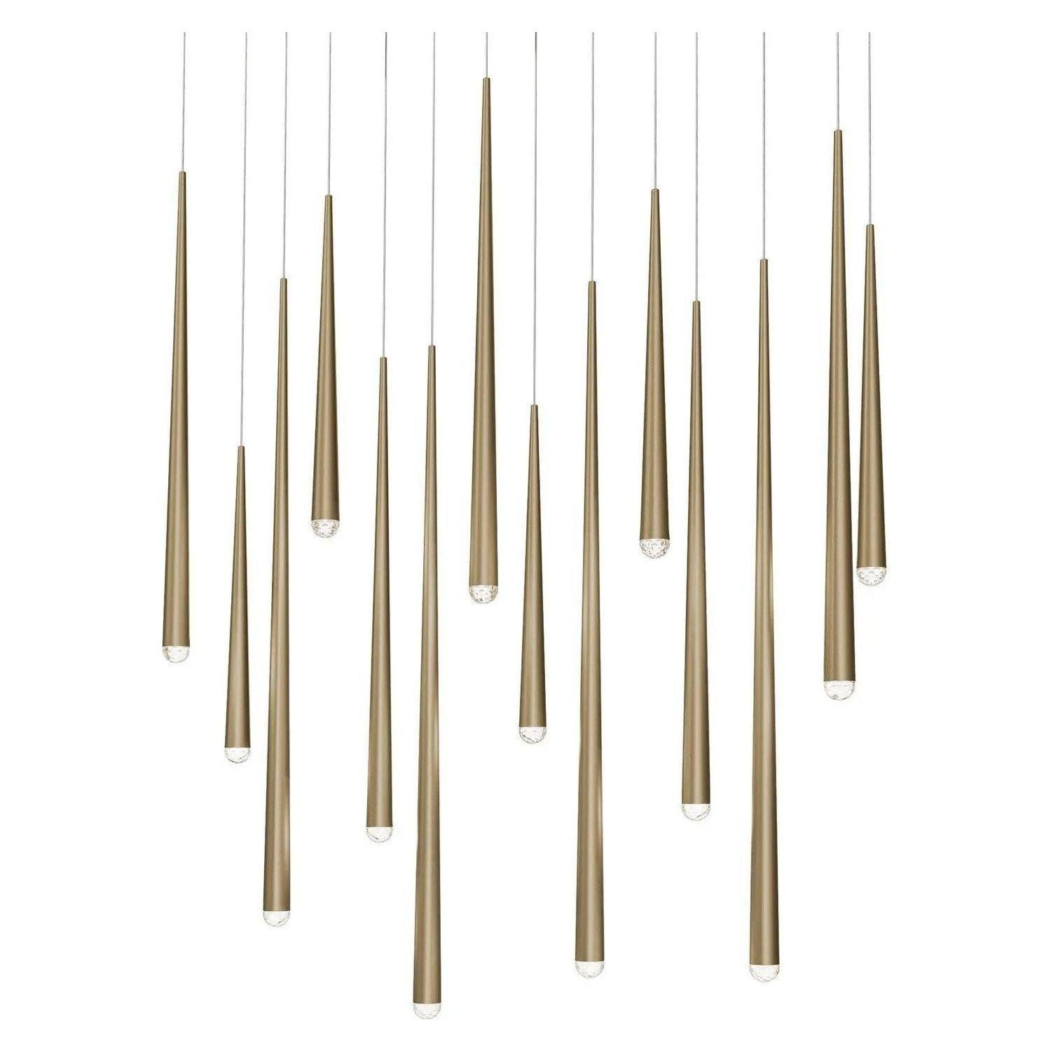 Modern Forms - Cascade LED Linear Pendant - PD-41714L-AB - Canada Light Shop