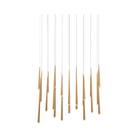 Modern Forms - Cascade LED Linear Pendant - PD-41814L-AB - Canada Light Shop