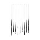 Modern Forms - Cascade LED Linear Pendant - PD-41814L-BK - Canada Light Shop