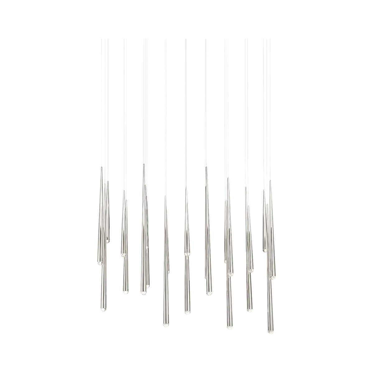 Modern Forms - Cascade LED Linear Pendant - PD-41814L-PN - Canada Light Shop
