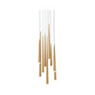 Modern Forms - Cascade LED Multi-Light Pendant, 9-Light - PD-41809R-AB - Canada Light Shop