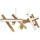 Modern Forms - Chaos LED Linear Pendant - PD-64848-AB - Canada Light Shop