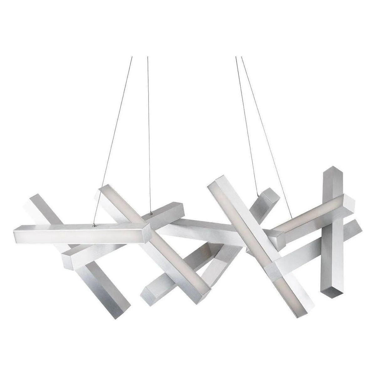 Modern Forms - Chaos LED Linear Pendant - PD-64848-AL - Canada Light Shop
