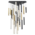 Modern Forms - Chaos LED Multi Light Pendant - PD-64841S-BK/AB-BK - Canada Light Shop
