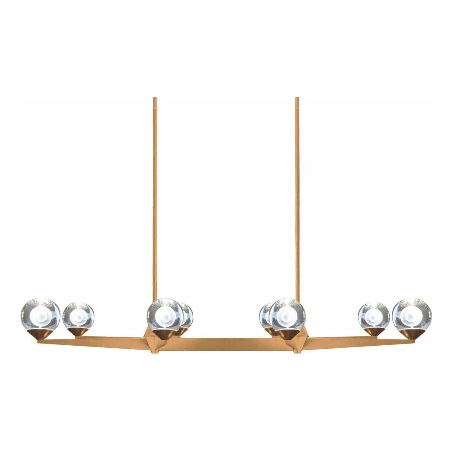 Modern Forms - Double Bubble LED Linear Pendant - PD-82044-AB - Canada Light Shop