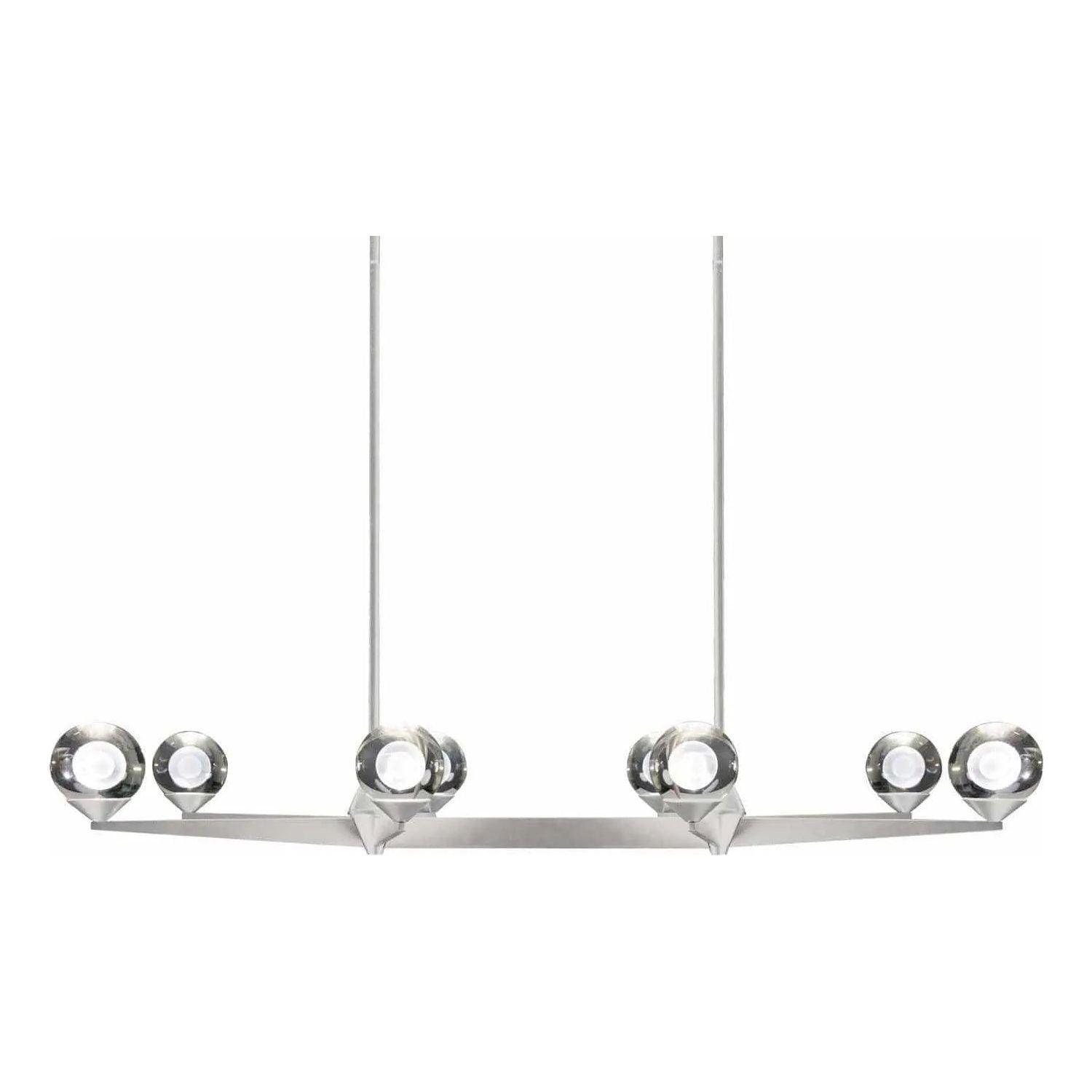 Modern Forms - Double Bubble LED Linear Pendant - PD-82044-SN - Canada Light Shop