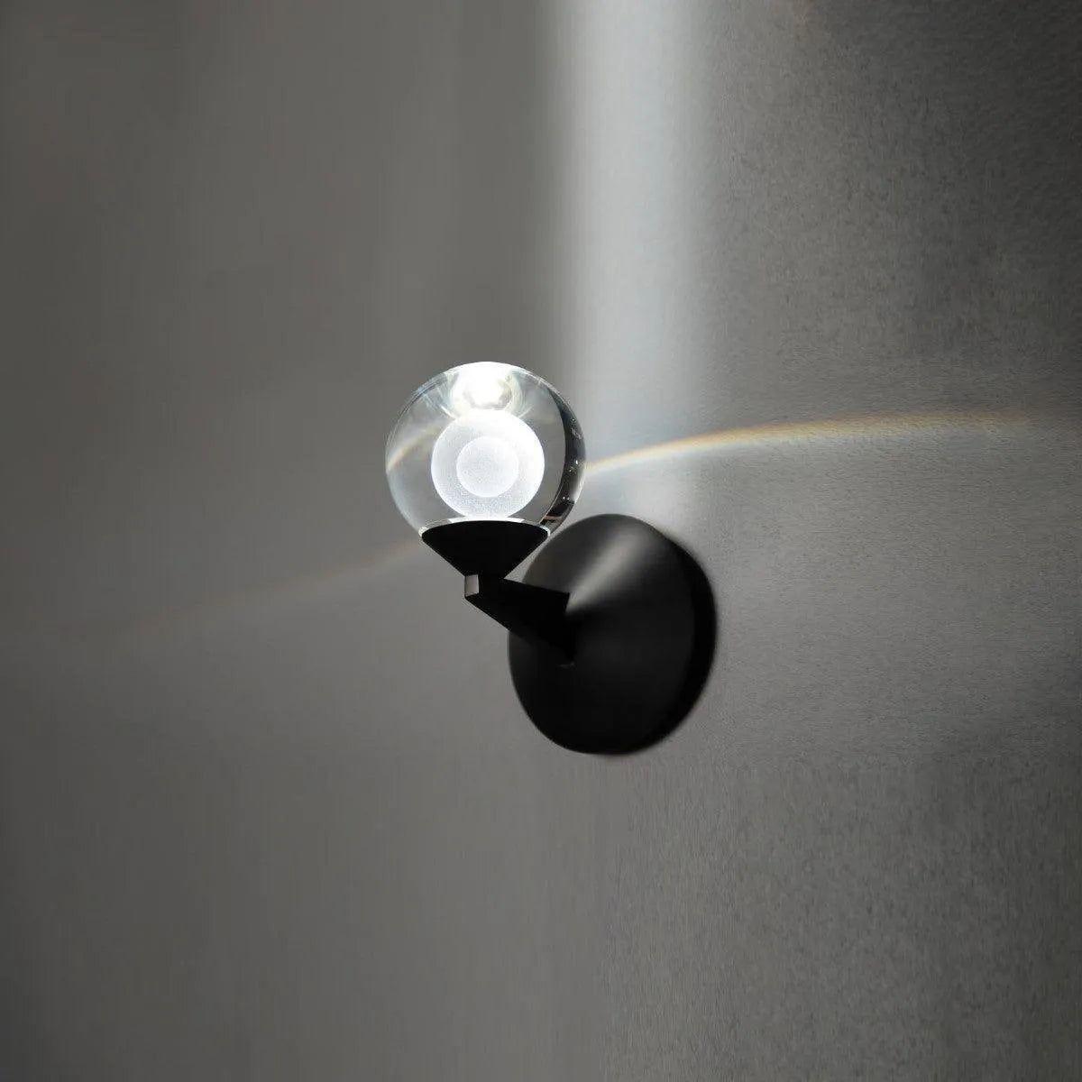 Modern Forms - Double Bubble LED Wall Sconce - WS-82006-BK - Canada Light Shop