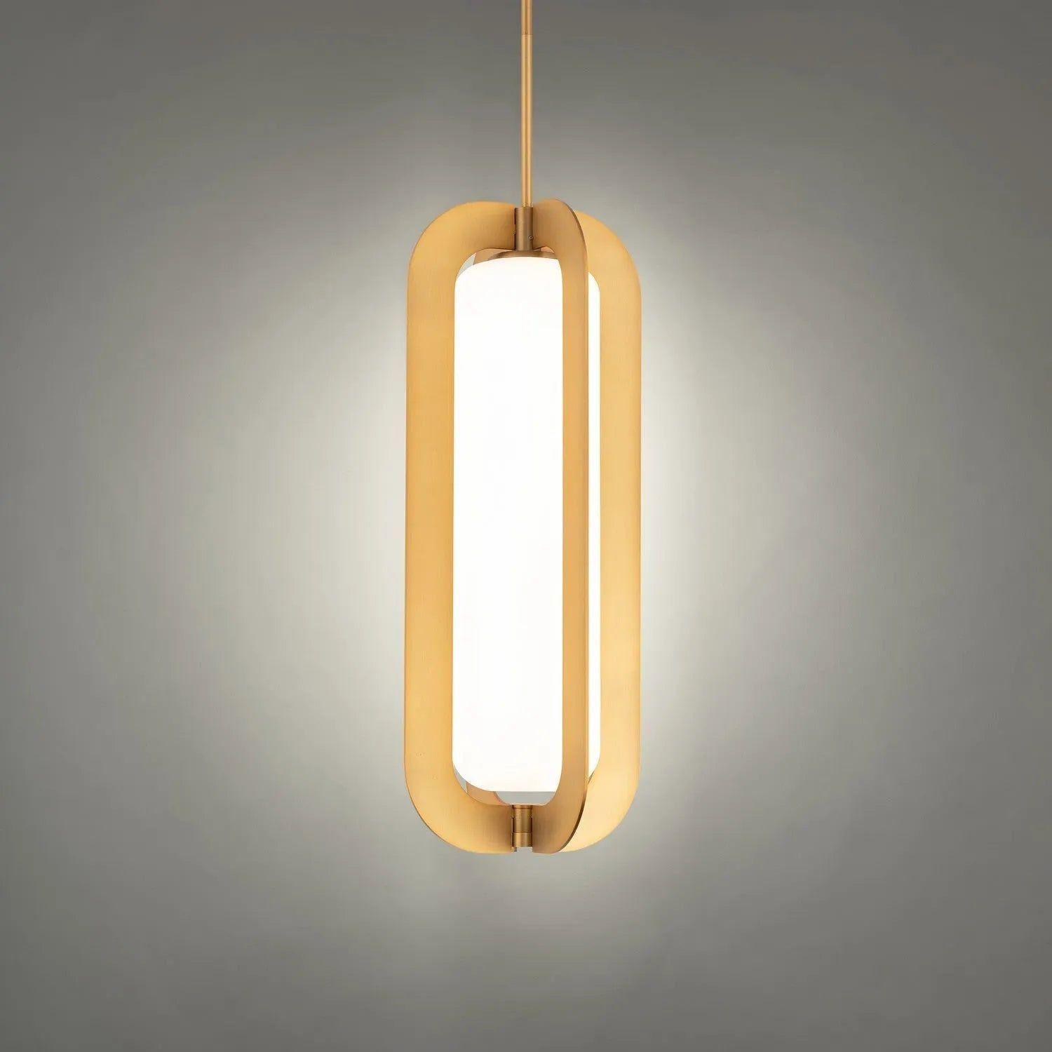 Modern Forms - Echelon LED Vertical Pendant - PD-94322-AB - Canada Light Shop